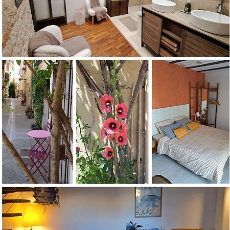 La Trémière, maison de village, sauna, vue garrigue Bouzigues Exterior foto